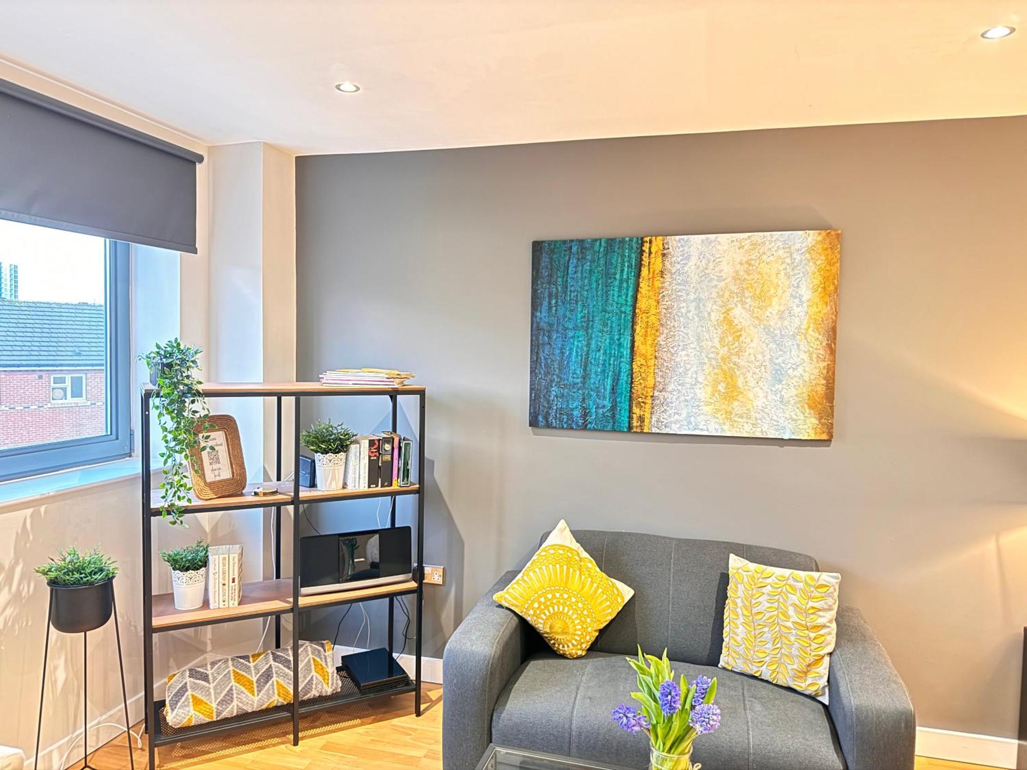 Perfectly Located City Centre Studio Apartment - West One With Free Wifi, Gym Access, Netflix シェフィールド エクステリア 写真